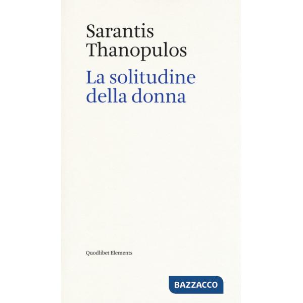 Solitudine della donna (La)