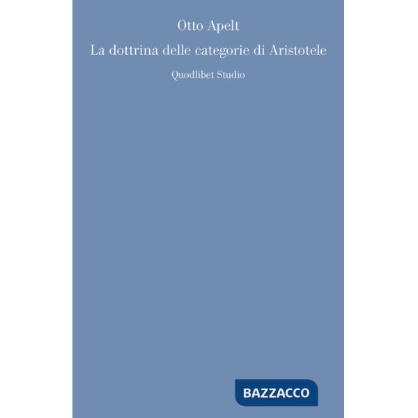Dottrina delle categorie di Aristotele (La)
