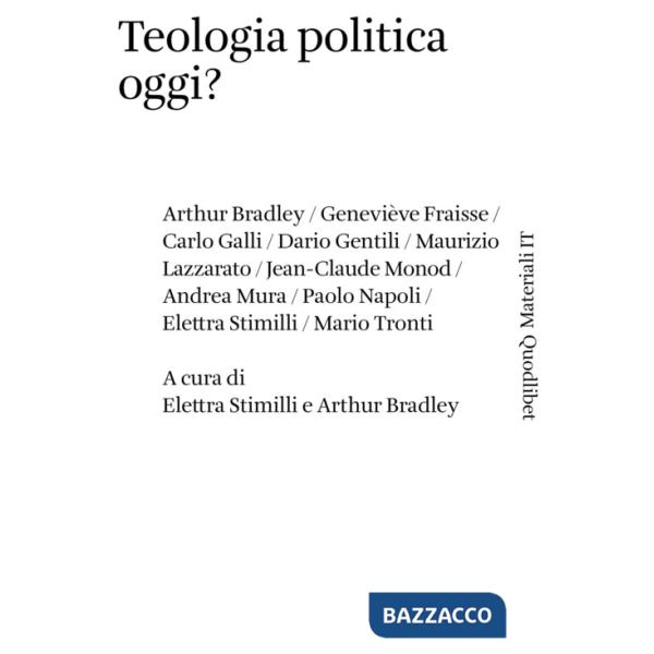 Teologia politica oggi?