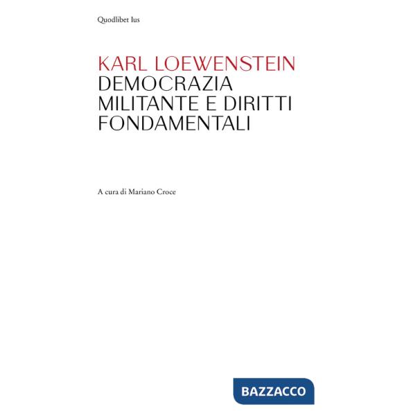 Democrazia militante e diritti fondamentali