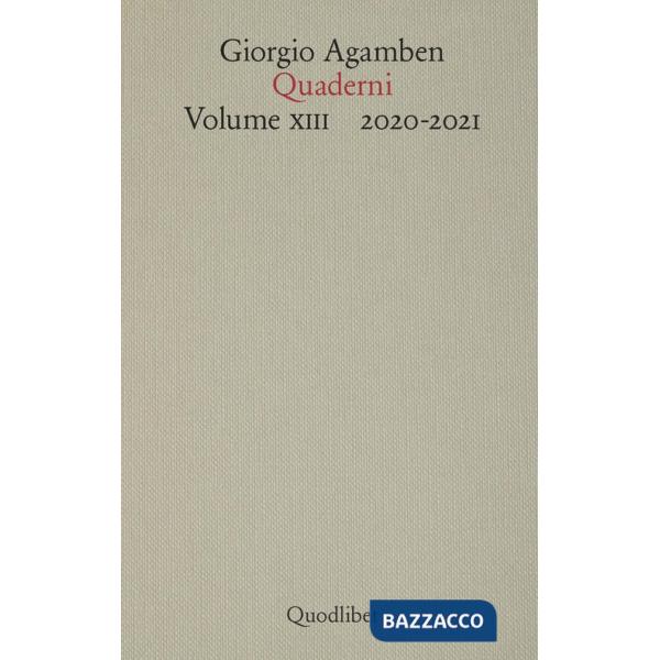 Quaderni. Vol. 13: 2020-2021