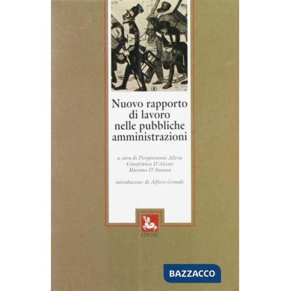 Nuovo rapporto di lavoro nelle pubbliche amministrazioni