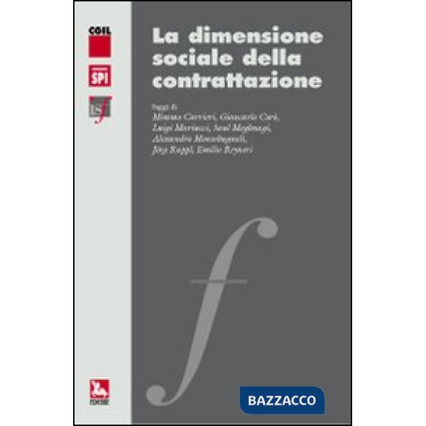 Dimensione sociale della contrattazione