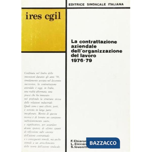 Contrattazione aziendale