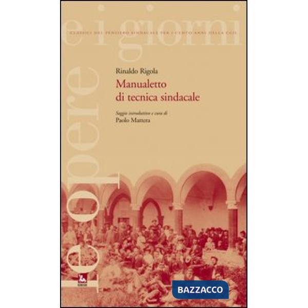 Manualetto di tecnica sindacale