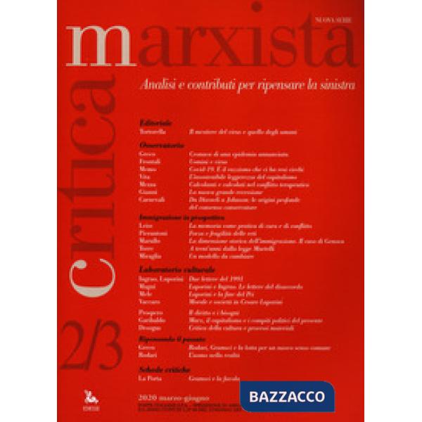 Critica marxista (2020). Vol. 2-3