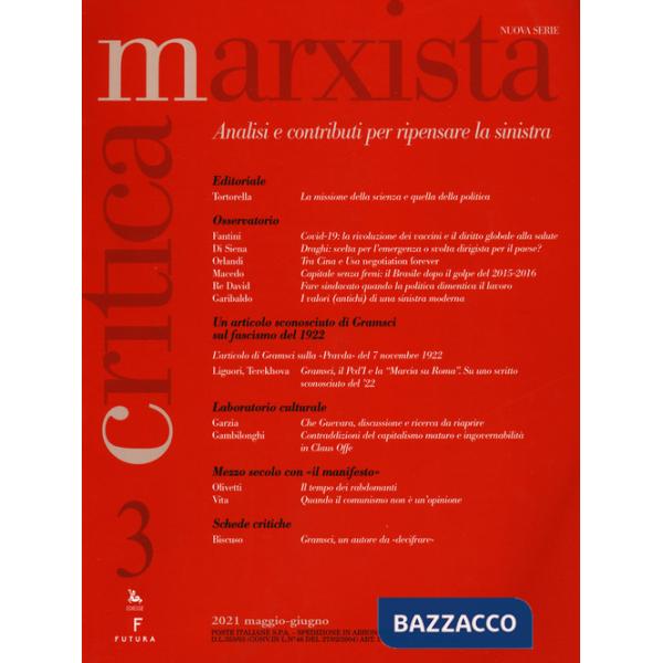 Critica marxista (2021). Vol. 3