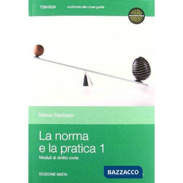 NORMA E PRATICA 1 SET (VOL + ONLINE)