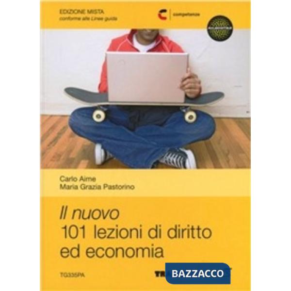 NUOVO 101 LEZIONI DIR ECON SET CON EBOOK PLUS