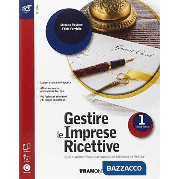 GESTIRE IMPRESE RICETTIVE 1 SET MAIOR