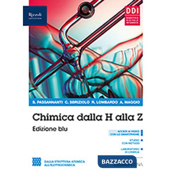 CHIMICA DA H A Z ED.BLU 2 BIEN. SET