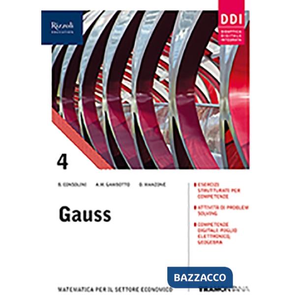 GAUSS VOL. 4 + AMMINISTRAZIONE E FINANZA - LIBRO DIGITALE