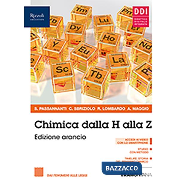 CHIMICA DALLA H ALLA Z. ED. ARANCIO DAI FENOMENI ALLE SOLUZIONI
