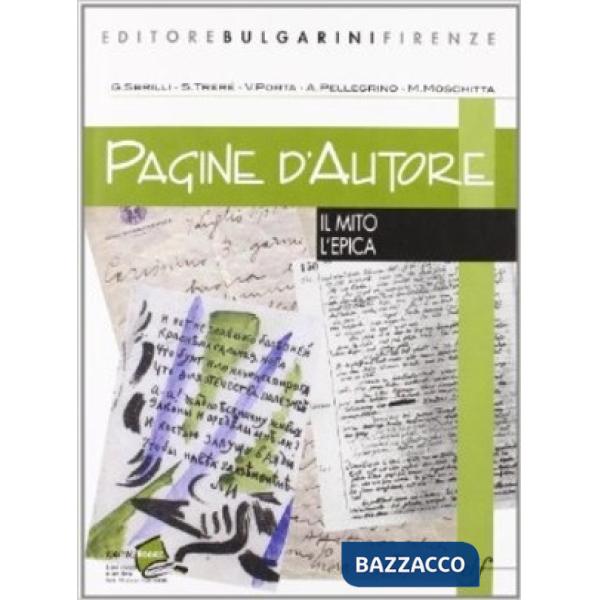 PAGINE D'AUTORE-MITO-EPICA