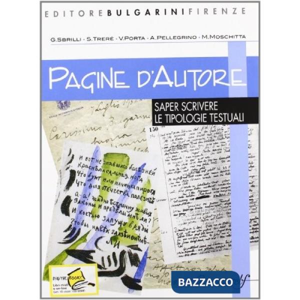 PAGINE D'AUTORE-SAPER SCRIVERE