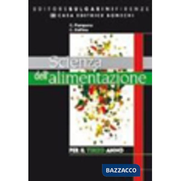 SCIENZA DELL'ALIMENTAZIONE 3 ANNO
