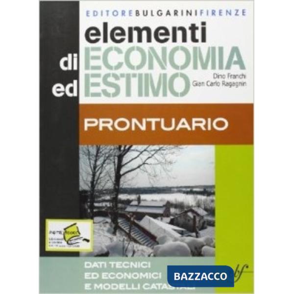 ELEMENTI DI ECONOMIA ED ESTIMO/PRONTUARIO