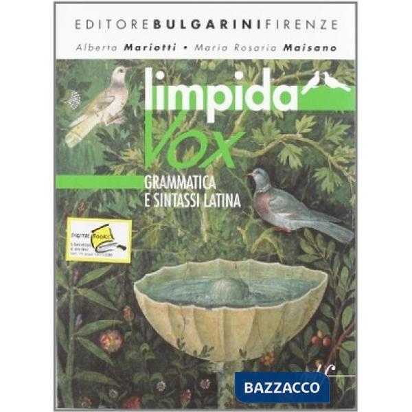 LIMPIDA VOX GRAMM. E SINTASSI LATINA