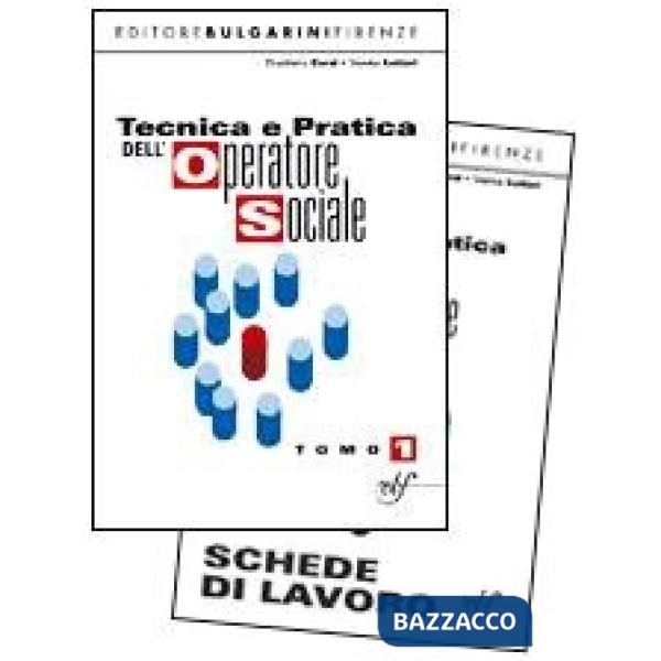 TECNICA E PRATICA DELL'OPERATORE SOCIALE