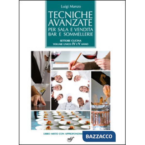 TECNICHE AVANZATE PER SALA E VENDITA, BAR E SOMMELLERIE