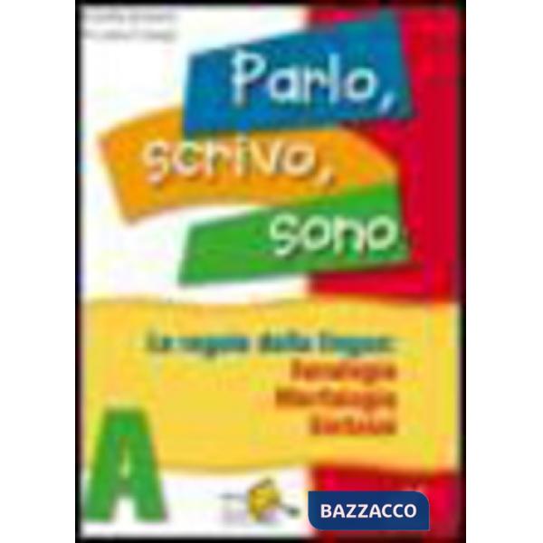 PARLO SCRIVO SONO A + B + QUAD. CONF.