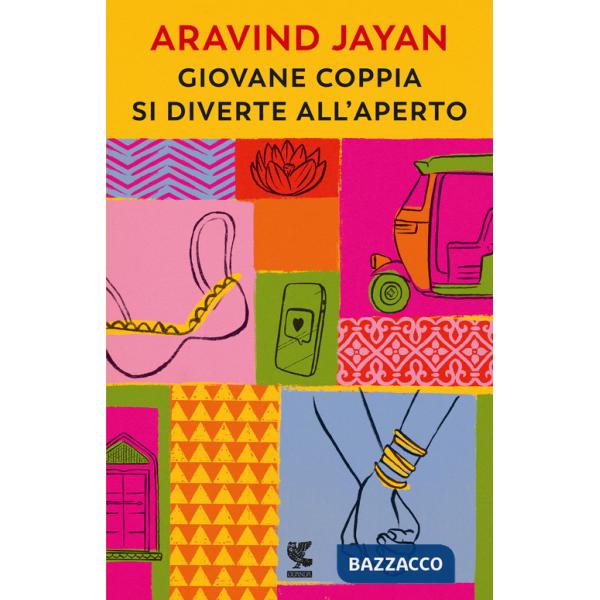 Giovane coppia si diverte all'aperto