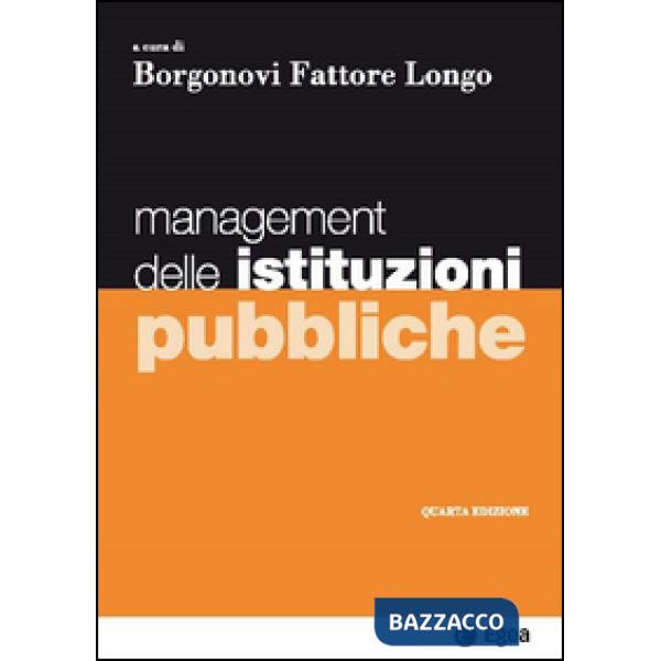 Management delle istituzioni pubbliche