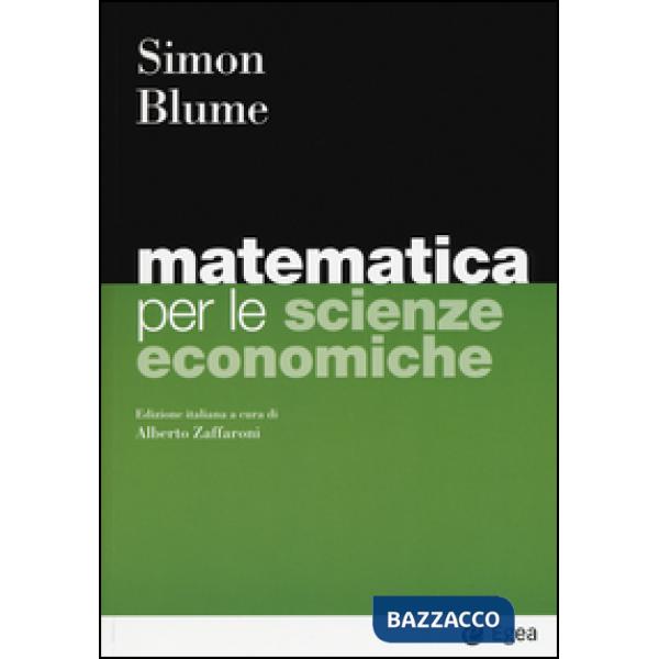 Matematica per le scienze economiche