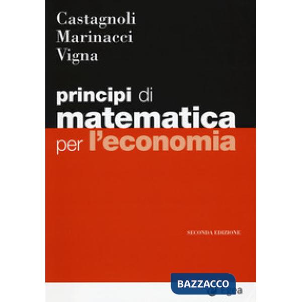 Principi di matematica per economia
