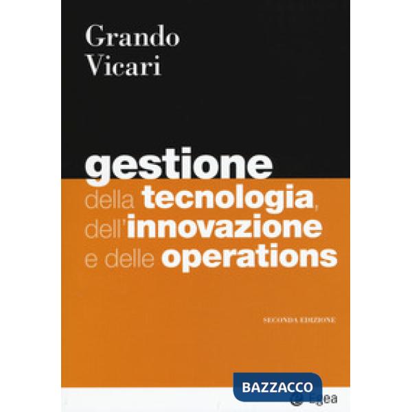 Gestione della tecnologia, dell'innovazione e delle operations