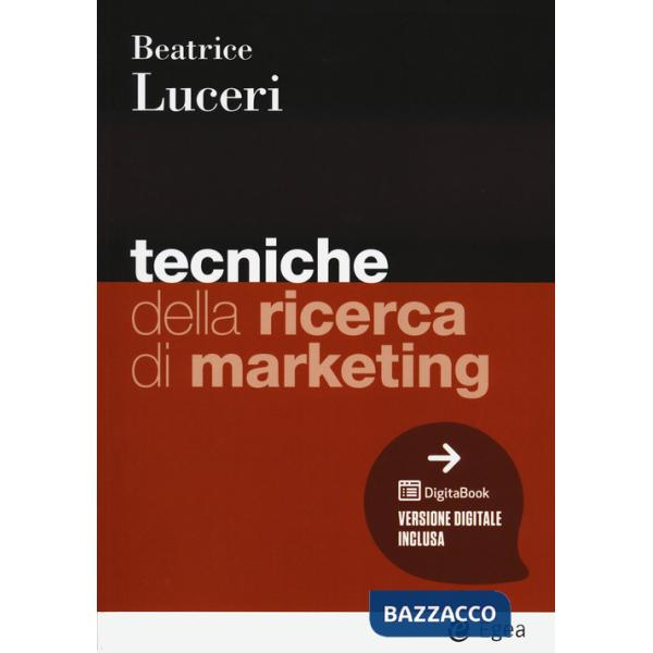 Tecniche della ricerca di marketing. Con Digitabook