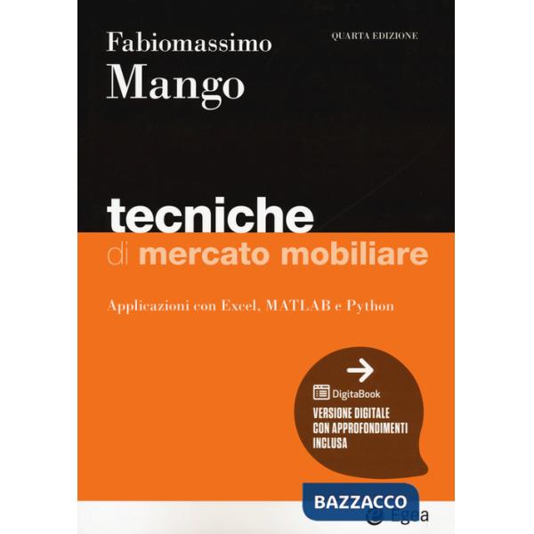 Tecniche di mercato mobiliare. Modelli e applicazioni con Excel, Matlab e Python. Con Digitabook