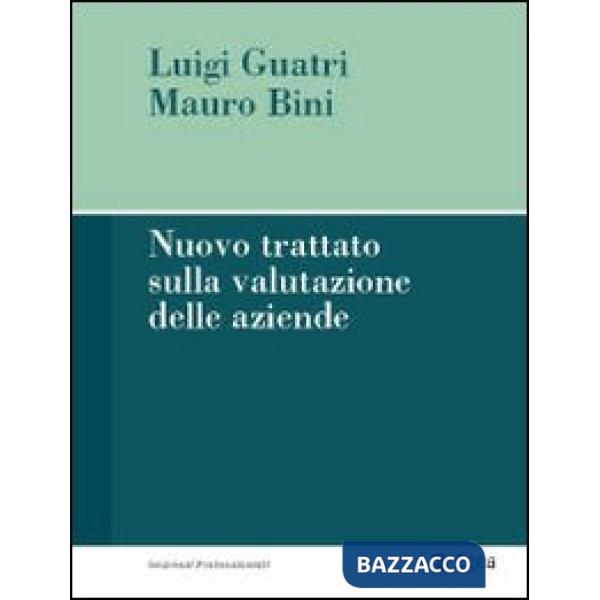 Nuovo trattato sulla valutazione delle aziende