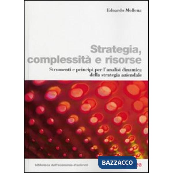 Strategia, complessità e risorse. Strumenti e principi per l'analisi dinamica della strategia aziendale