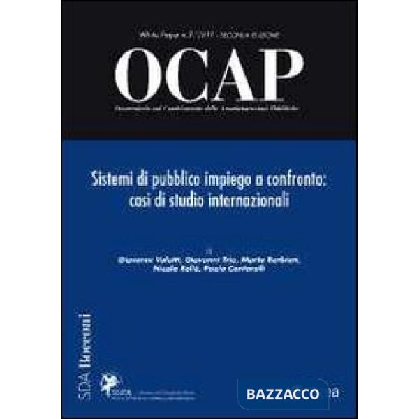 OCAP. Osservatorio sul cambiamento delle amministrazioni pubbliche (2011). Vol. 
