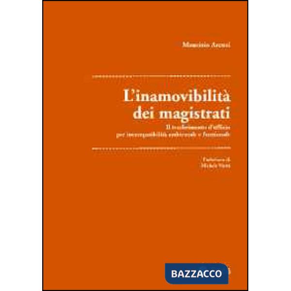 Inamovibilità dei magistrati