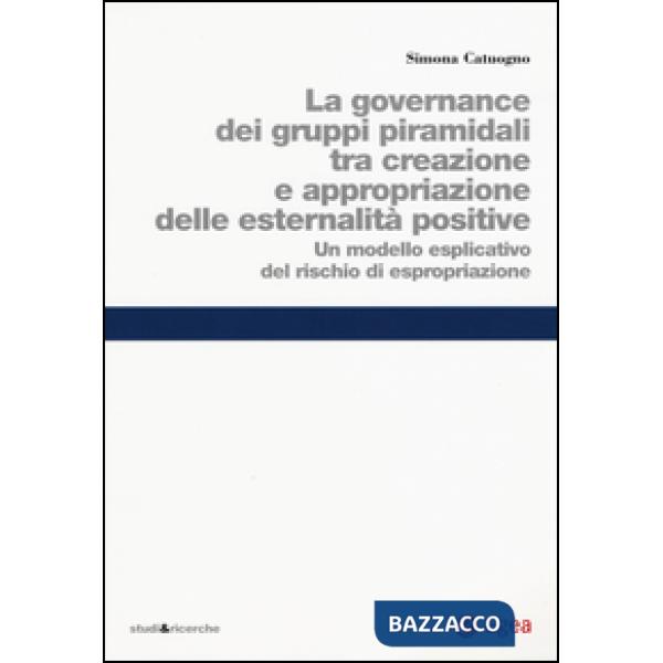 Governance dei gruppi piramidali tra creazione e appropriazione delle esternalità positive. Un modello esplicativo del rischio d