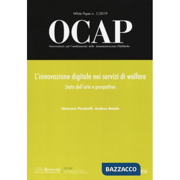 OCAP. Osservatorio sul cambiamento delle amministrazioni pubbliche (2019). Vol. 