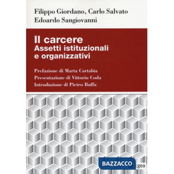 Carcere. Assetti istituzionali e organizzativi (Il)