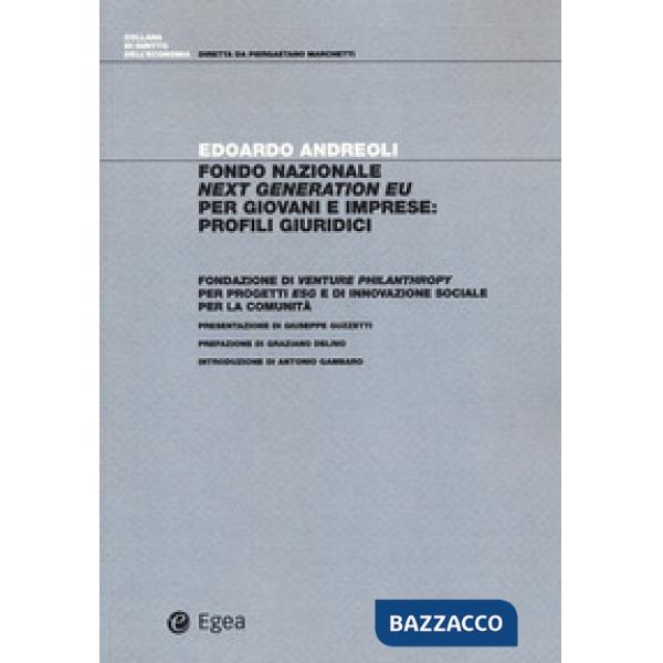 Fondo nazionale Next Generation EU per giovani e imprese: profili giuridici
