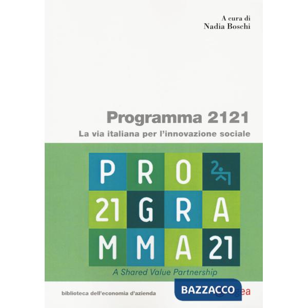 Programma 2121. La via italiana per l'innovazione sociale