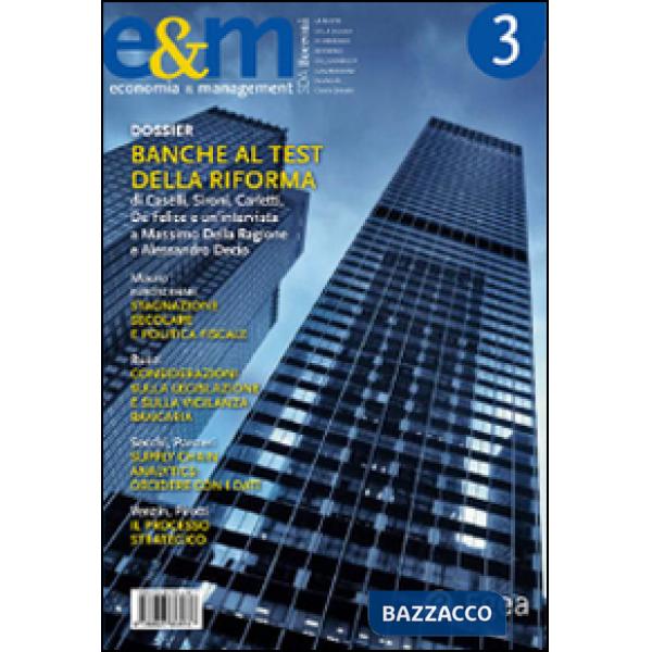 Economia & Management. Vol. 3