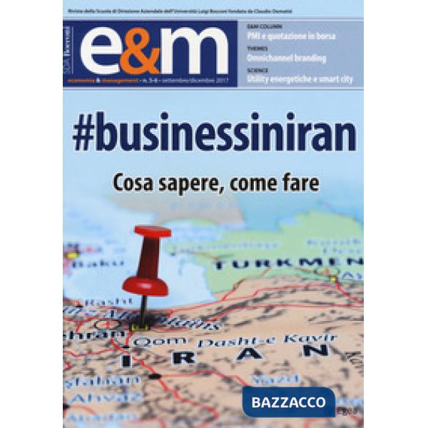 Economia & management (2017). Vol. 5-6: Settembre-Dicembre