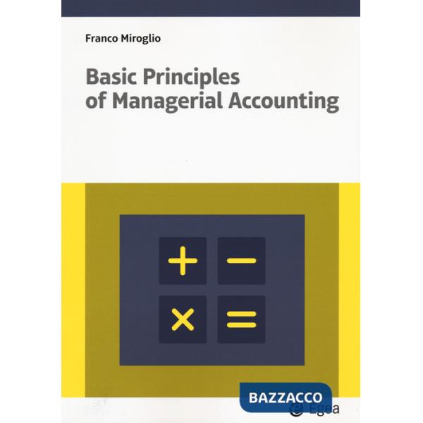 Basic principles of managerial accounting