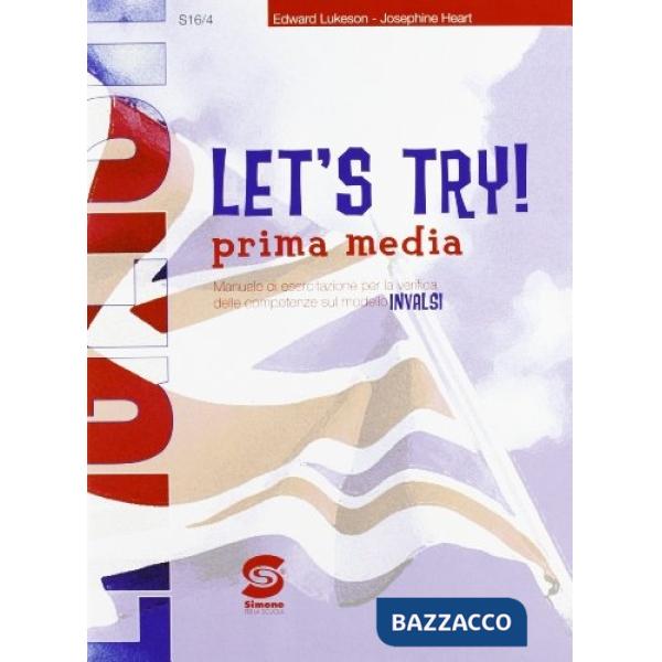 LET'S TRY! PER LA 1ª CLASSE DELLA SCUOLA MEDIA