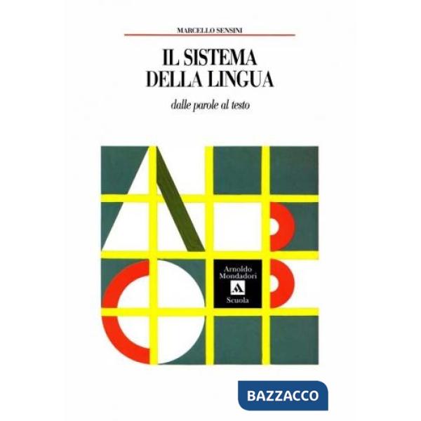 SISTEMA DELLA LINGUA