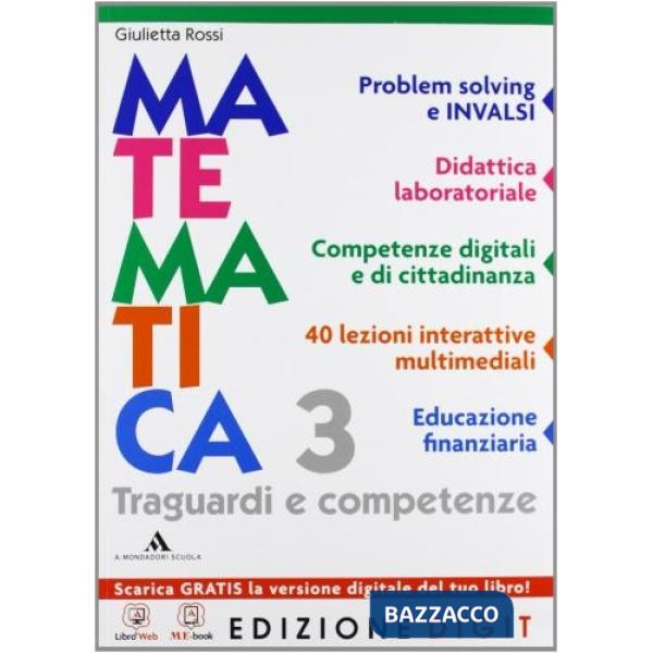 MATEMATICA TRAGUARDI E COMPETENZE 3