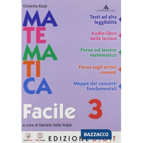 MATEMATICA TRAGUARDI E COMPETENZE FACILE 3