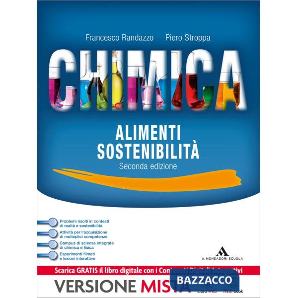 CHIMICA ALIMENTI SOSTENIBILITA' - SECONDA EDIZIONE MB + CONT.DIGIT.