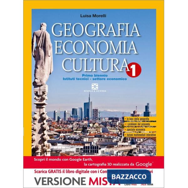GEOGRAFIA ECONOMIA CULTURA 1 MB + CONT.DIGIT.